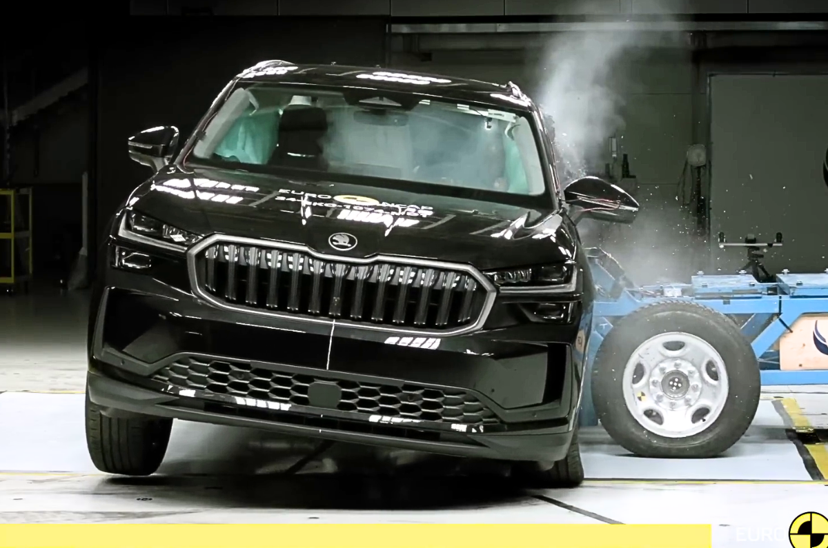 Skoda Kodiaq Euro NCAP crash test